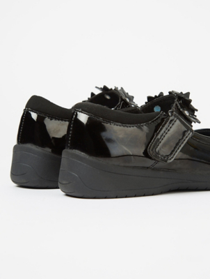 girls black trainers asda