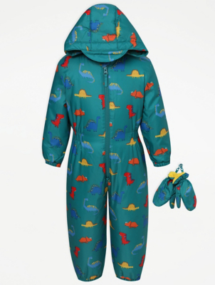 asda girls snowsuit