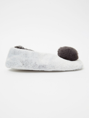 pom pom slippers asda