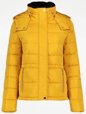 asda mustard coat