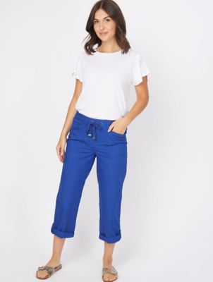 royal blue jogging bottoms asda