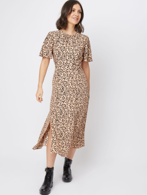 asda leopard print dress