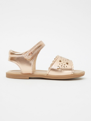 asda gold sandals