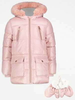 girls winter coats asda