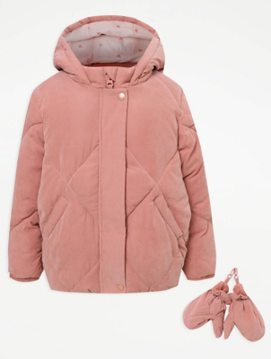 asda george baby girl jackets