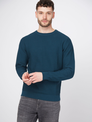 mock shirt jumper mens asda