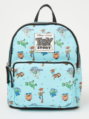 Disney Toy Story Blue Character Print Backpack