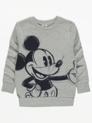 gray mickey mouse sweatshirt