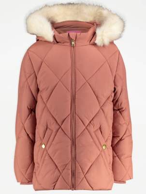 asda navy coat