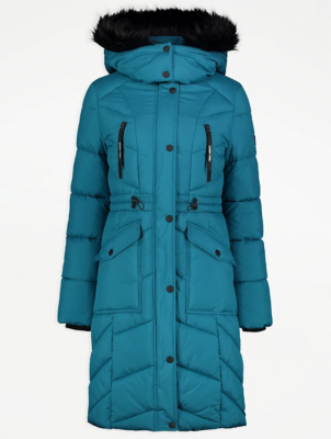 ozark longline padded coat