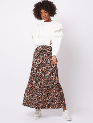 asda george zebra print skirt