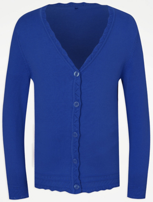 asda blue cardigan