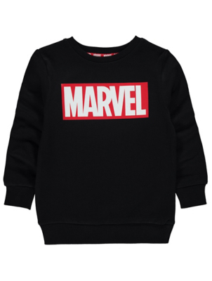 black marvel sweatshirt