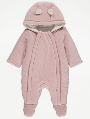 baby girl snowsuit asda