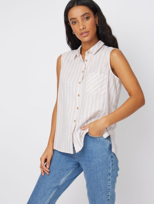 ll bean sleeveless shirt