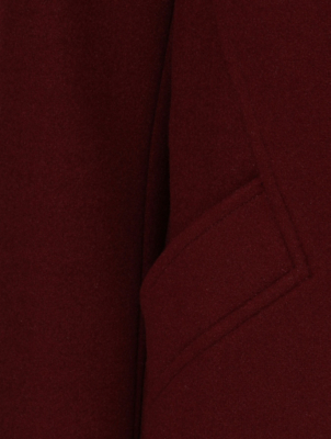 burgundy coat asda