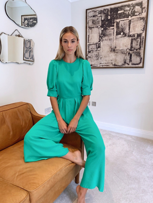 asda george green jumpsuit