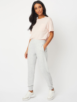 grey marl joggers womens