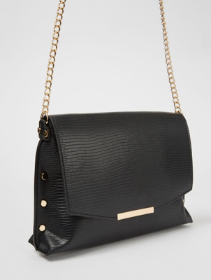 black studded side bag