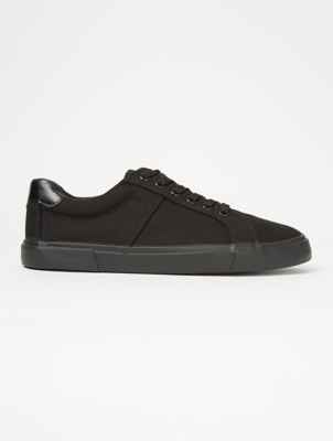 asda george black trainers