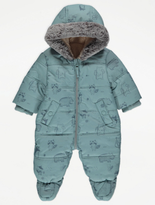 asda snowsuit boy