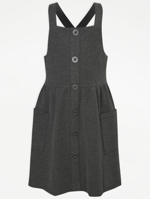 denim pinafore dress asda