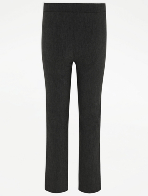 girls grey skinny trousers