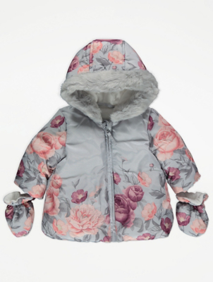 asda baby girl jackets