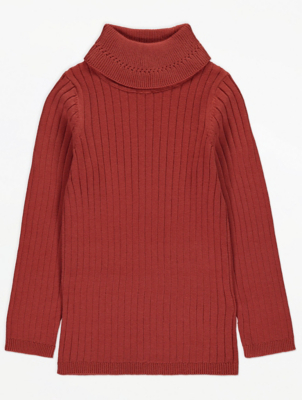 ladies polo neck jumpers asda