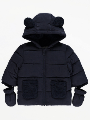 asda snowsuit baby boy