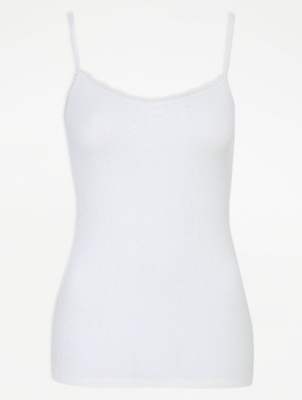 cream camisole vest