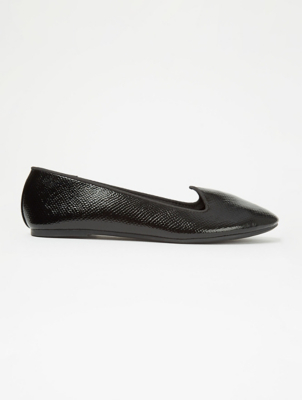 asda black shoes womens