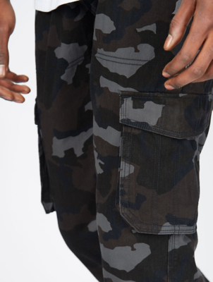 mens cargo trousers asda
