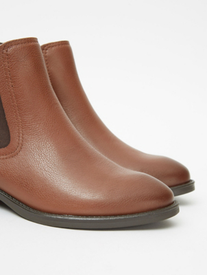 asda black chelsea boots