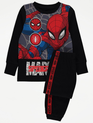 Marvel Spider-Man Black Pyjamas