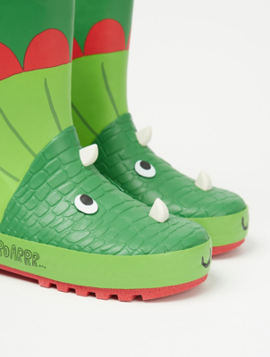 asda dinosaur wellies