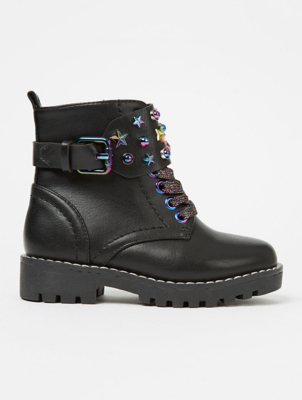 asda biker boots