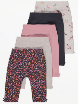 asda baby girl leggings