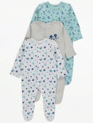 mickey mouse sleepsuit