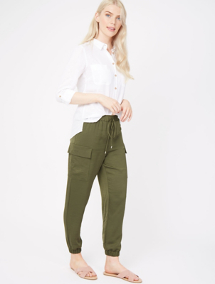 womens slim fit work pants