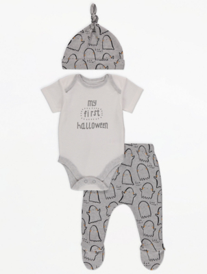 asda baby pumpkin outfit