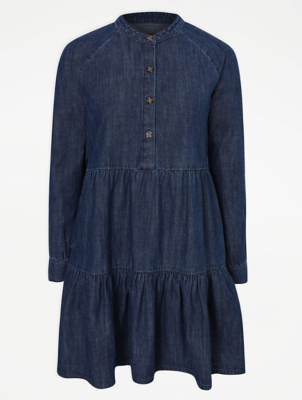 asda george denim dress