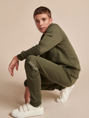 george khaki joggers