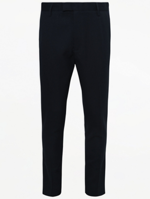 black slim fit trouser