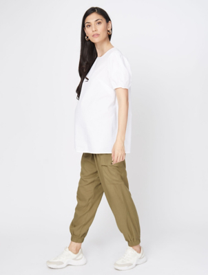 maternity khaki work pants