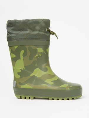 asda dinosaur wellies