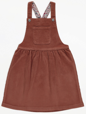 asda burgundy pinafore