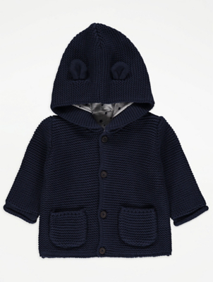 navy blue cardigan asda