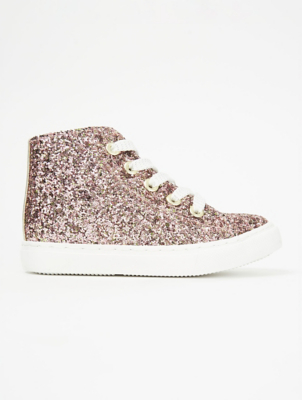sparkly high tops
