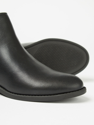 asda black chelsea boots